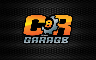 C&R Garage Logo Design branding custom logo design design garage logo logodesign mechanic vector