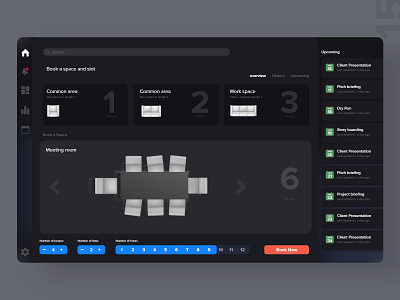 15 coworking space adobexd app booking coworking space dailychallenge design detail tablet ui uxdaily