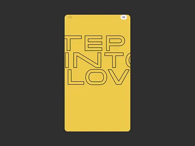 Aldo⢠Step into Love · Introduction animation art direction branding interactive interactive video maniesto mobile design mobile experience mobile ui splashscreen story storytelling typography typography animation webdesign