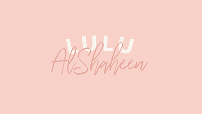Lulu AlShaheen brand identity brand identity design branding expert content creator graphic designer illustrator logo design social media social media design social media expert