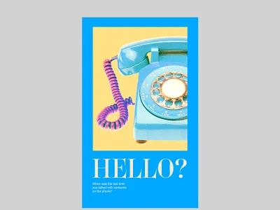hello aesthetic grain graphic design illustration retro simple simplicity type art typography vintage