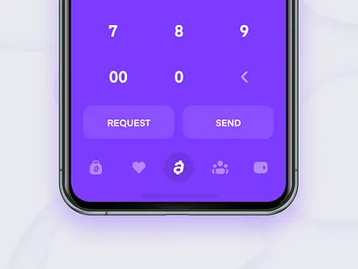 Navbar app bar design fintech icon invite logo mobile mobile app nav navbar navigation bar nigeria p2p request send ui ux vector wallet