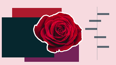 Study in Red gray purple red vector vector art