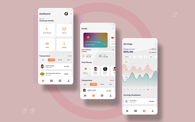 Finance App Concept app design finance app mobile app ui ux