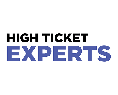 High Ticket Experts - Logo and Branding Design brand identity branding branding design design logo logodesign logotype typography