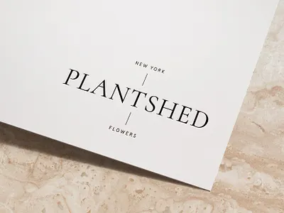 Visual Identity – PlantShed brand identity brand identity design branding concept development graphic design logo logo design minimal printing visual identity