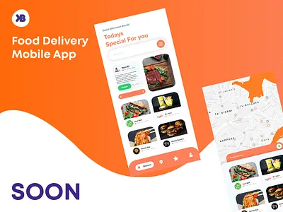 Food Delivery - Mobile App (SOON) app design delivery food