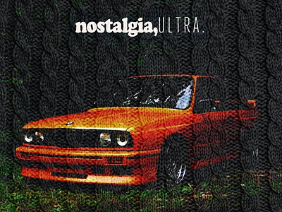Frank Ocean Knitted Album art cars cover art frank ocean knitting