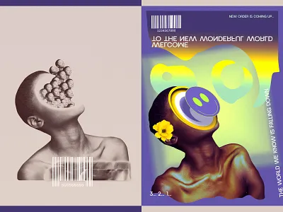 Nwo artwork creative design graphic illustration poster typography ui ux website