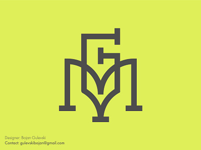 M + G Initial logo g letter g letter logo g logo g monogram gm logo initial initial logo initials initials logo logo m letter m letter logo m logo m monogram mark mg logo minimal minimalist monogram pencil