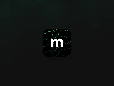 Muriel App Icon 📱 app app icon banking finance fintech gradient minimal ui