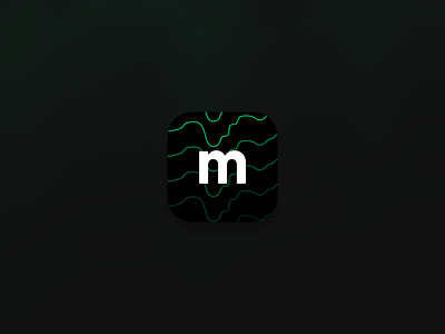 Muriel App Icon 📱 app app icon banking finance fintech gradient minimal ui