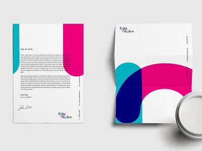 Eduglobe - Logotype adobe bagstudios branding design editorial design editorial illustration education elegant logo miloshirhs minimal poland shcool stationery visual identity