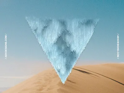 PIXELDISTORT STORIES 001 art brand color desert glitch nature symbol texture