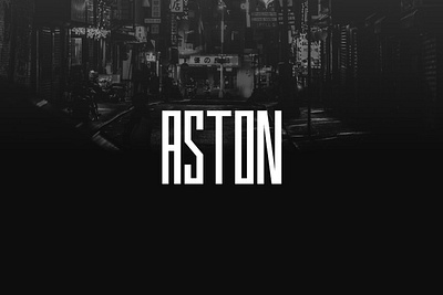 ASTON - Display / Logo Typeface designova display display font font font design font family fonts headline minimal minimalist sell selling type typeface typeface design typeface designer typeface. lettering typefaces typography webfonts