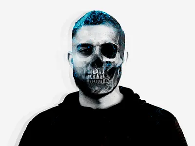 Skull Edit art brand design designer logo photoshop self portrait skull skull art texture