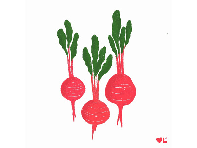 Beets | Vegetable Garden Illustration Series beets design garden gardening gardens handmade illustration illustration art illustration series organic organic food vegetable vegetables