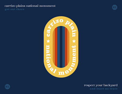 Get Out There - Carrizo Plains National Monument blm bureau land management california get out there get outside great outdoors national monument nature nature design outdoors outdoors design outdoors sticker plains public lands retro