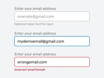 Simple text input fields input input field text input ui