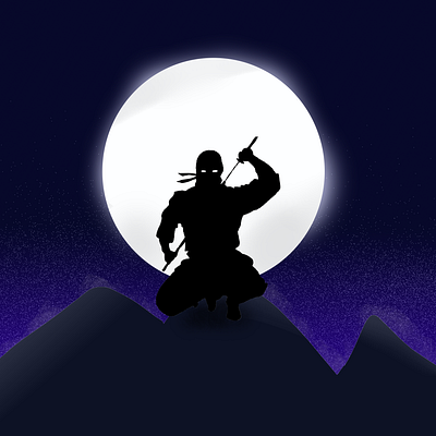 Ninja art character design illustraion illustration art originalcharater vector wallpaper wallpaper design