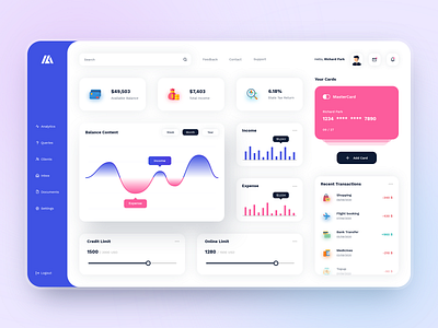 Banking Dashboard Design admin dashboard app concept app designer bank banking banking dashboard banking design banking website dashboard dashboard app dashboard design dashboard ui design dribbble ui user experience user inteface user profile ux web design