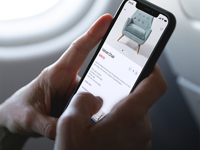 Furniture Store app app clean design design ecommerce ecommerce app minimal store ui ux