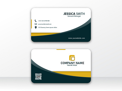 professional business card for your brand business card cards design flyers illustration modern vector