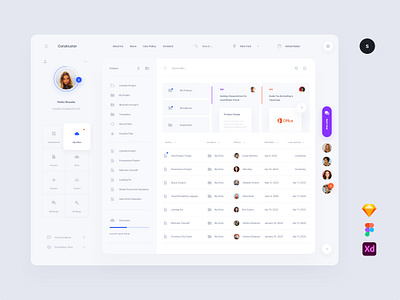 Files Dashboard adobe xd drive file manager file upload files interface sketch symbols ui ui kit ux web