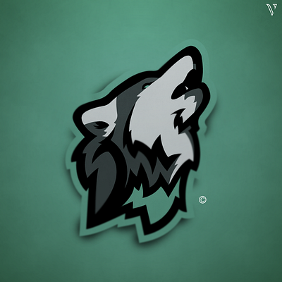 Premade Mascot logo | Wolf badge brand branding design esports graphicdesign illustration illustrator logo logo design logotype mascot mascotdesign mascotlogo sportslogo wolf