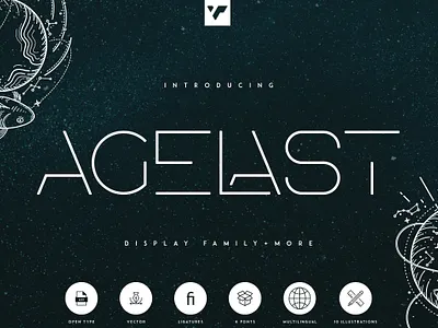AGELAST DISPLAY FAMILY - freebie brand branding creative font freebie lettering serif ui ux vector web