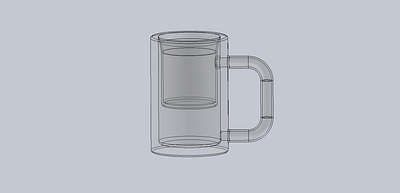 Klein Mug 3d model bottles branding complex container creative creative design klein solidworks ugnx ui ux design