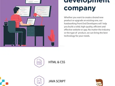 Front End Development | Pixelette Technologies app branding design web