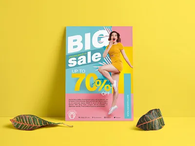 BIG Sale poster design poster poster design
