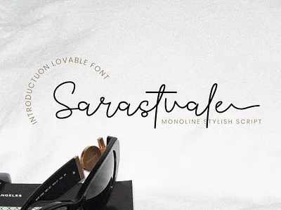 Sarastvale - Signature Fonts beauty brush calligraphy classy elegant font handwriting handwritten modern signature typography weetype