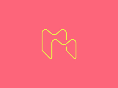 MM Monogram brand clever cool logo logos mark millennial mm monogram mother simple verbicons