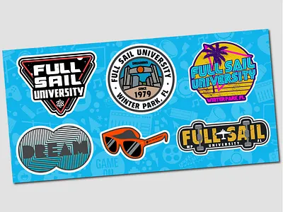 Full Sail University decals