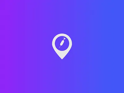 Logo for a COVID 19 Vaccine Tracker web app branding covid 19 covid19 design icon illustration logo minimal ux vector