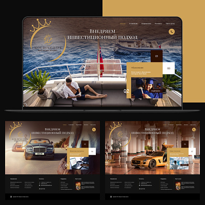 Goldinglife design ui web