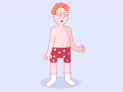 not enough sleep 2d adobe adobe illustrator art cartoon day design illustration illustrator morning