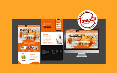 Tamplate Web design ui ux web