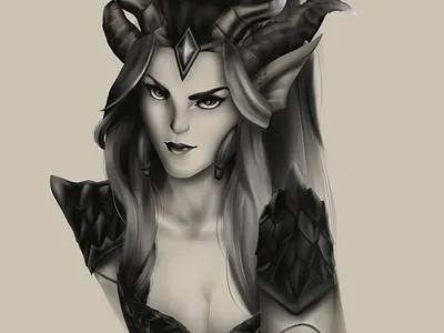 Zyra art comic design digital painting drawing game ilustration leagueoflegends power women zyra