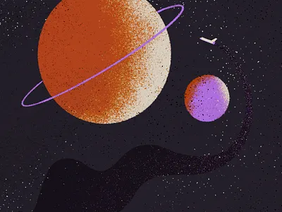 Exploring galaxy planets saturn shuttle space stars