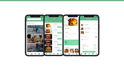 Application mobile : Aussie Burger apps design design food foodtech ui ux