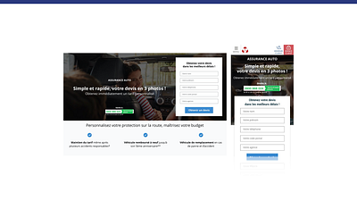 Landing pages CIC et Crédit Mutuel banque design landingpage refonte ui ux