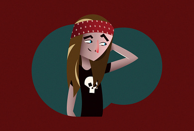 Skull crew 2d cartoon character character design design graphic illustration illustrator vector