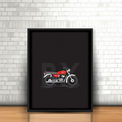 Motorcycle illustration app bike black branding design illustration logo simple ui vector