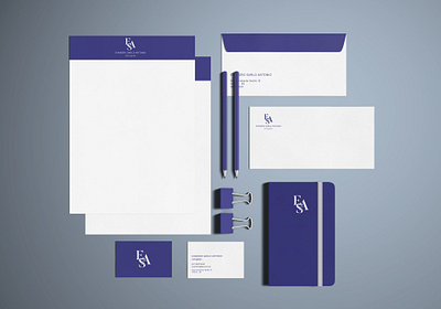 ESA Attorney branding design logo