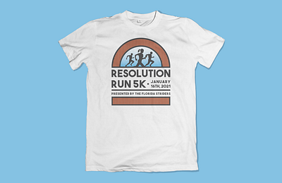 T-shirt Mockup Time! 5k athletic blue design gator colors orange race runners running t shirt t shirts