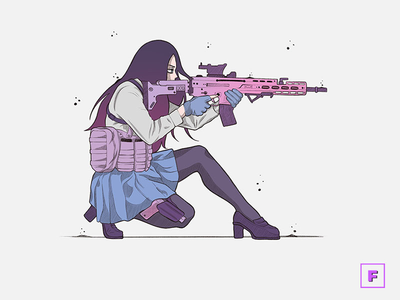 Example of Gun Girl