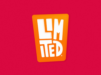 Limited hand letter logo logo design logotype
